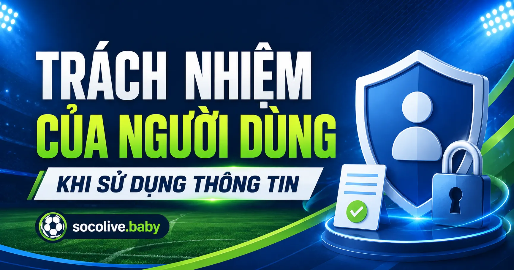 Trách Nhiệm Của Người Dùng Khi Sử Dụng Thông Tin